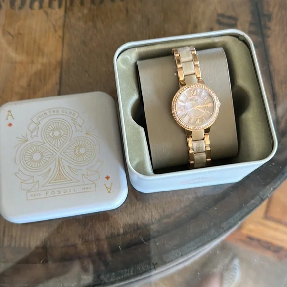 Fossil | Accessories | Fossil Virginia Rose Dial Rose  display picture 1